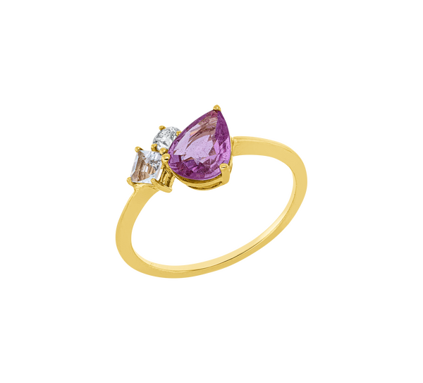 Brogle Classic colored stone ring Brogle Classic colored stone ring