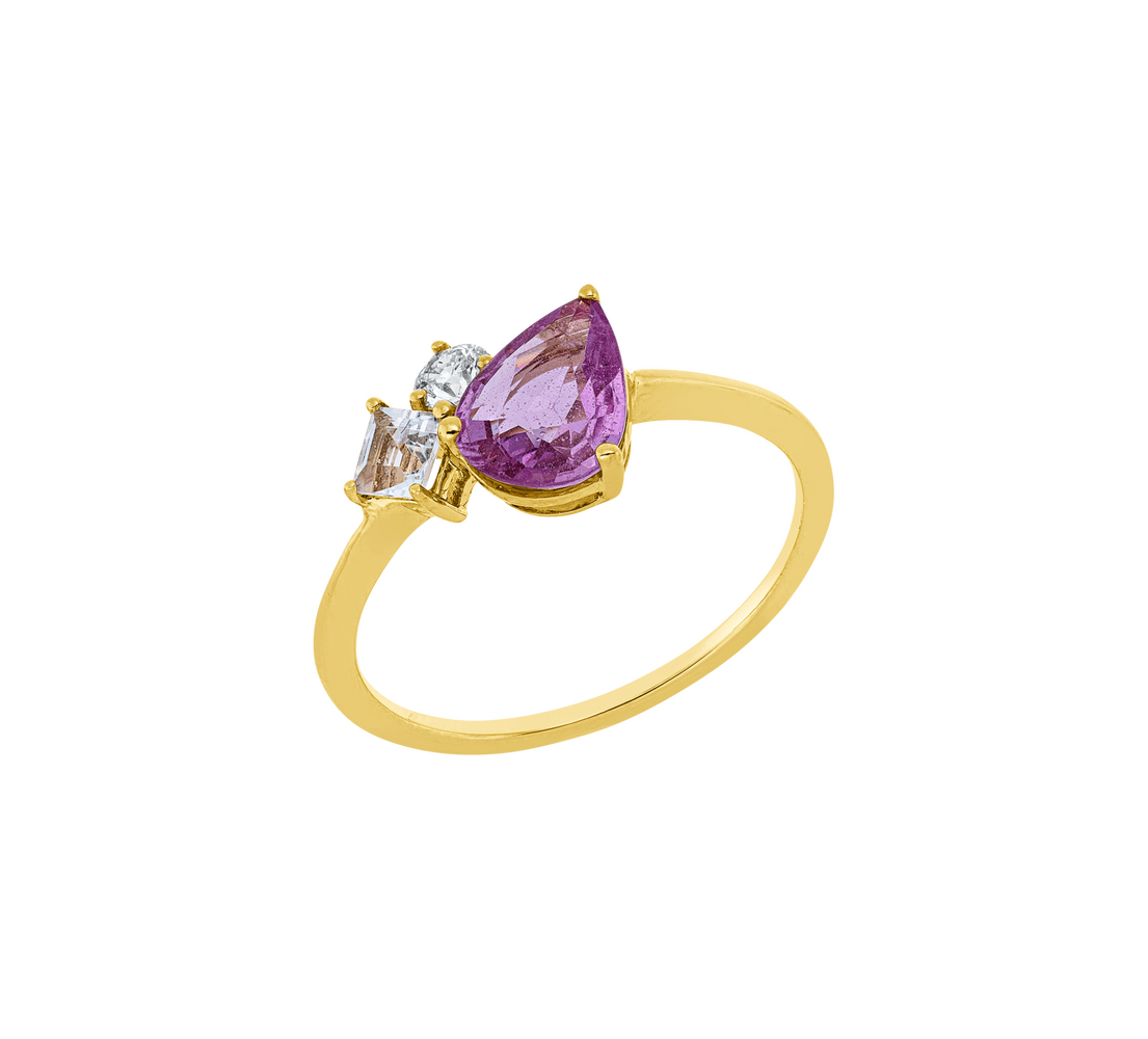 Brogle Classic colored stone ring Brogle Classic colored stone ring