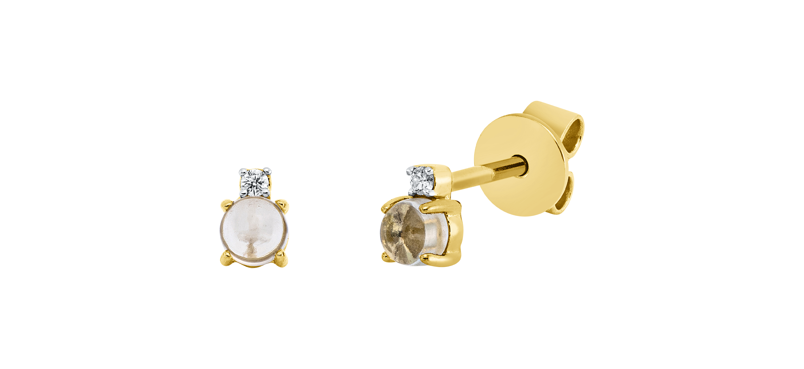 Brogle Classic amethyst stud earrings Brogle Classic amethyst stud earrings