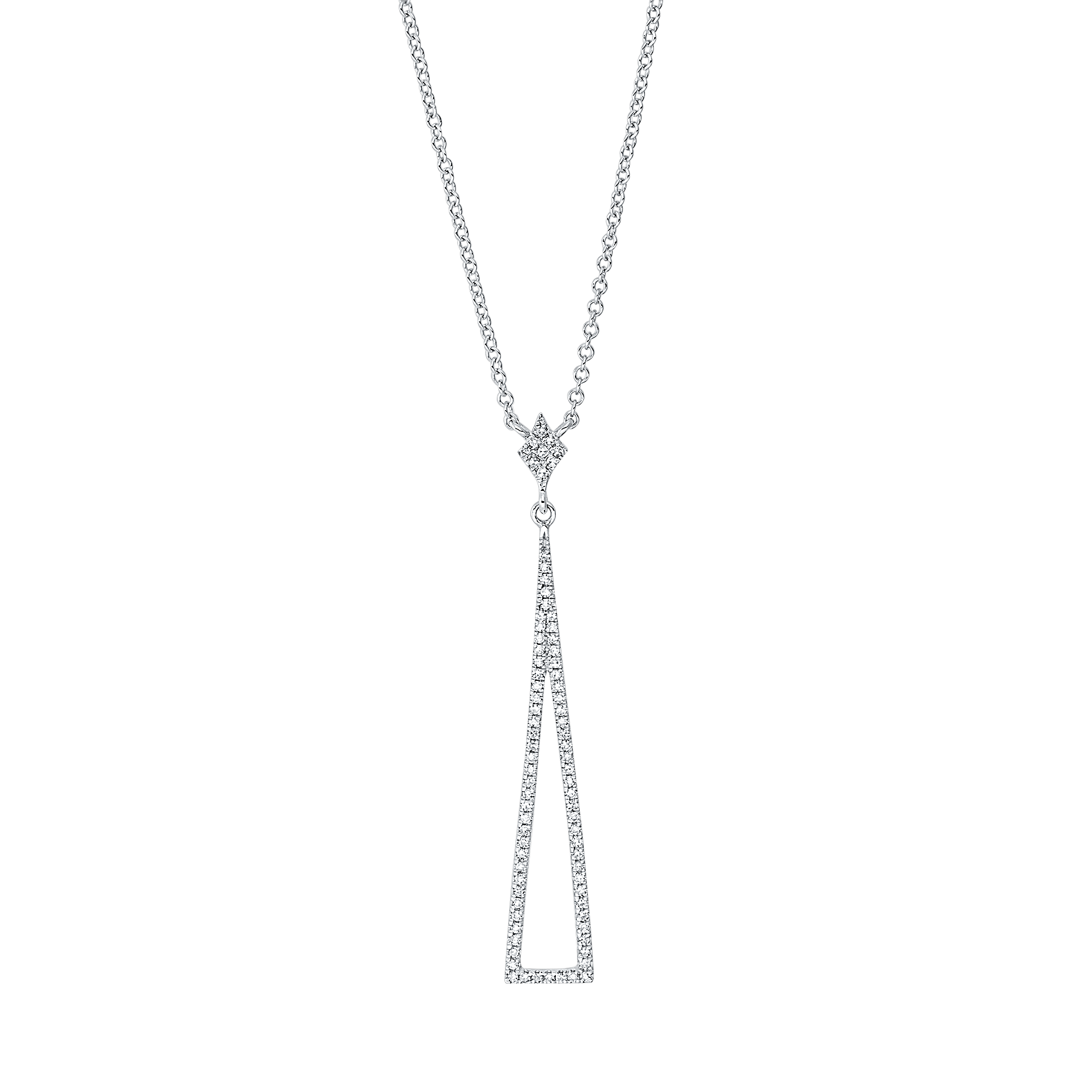 Brogle Classic necklace with diamond pendant Brogle Classic necklace with diamond pendant