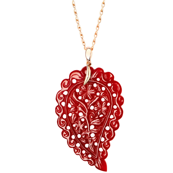 Tamara Comolli Leaf Onyx L Pendant Tamara Comolli Leaf Onyx L Pendant