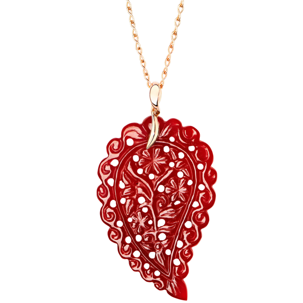 Tamara Comolli Leaf Onyx L Pendant Tamara Comolli Leaf Onyx L Pendant