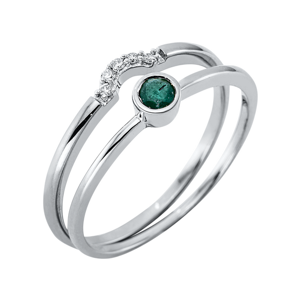 Brogle Selection Royal emerald ring