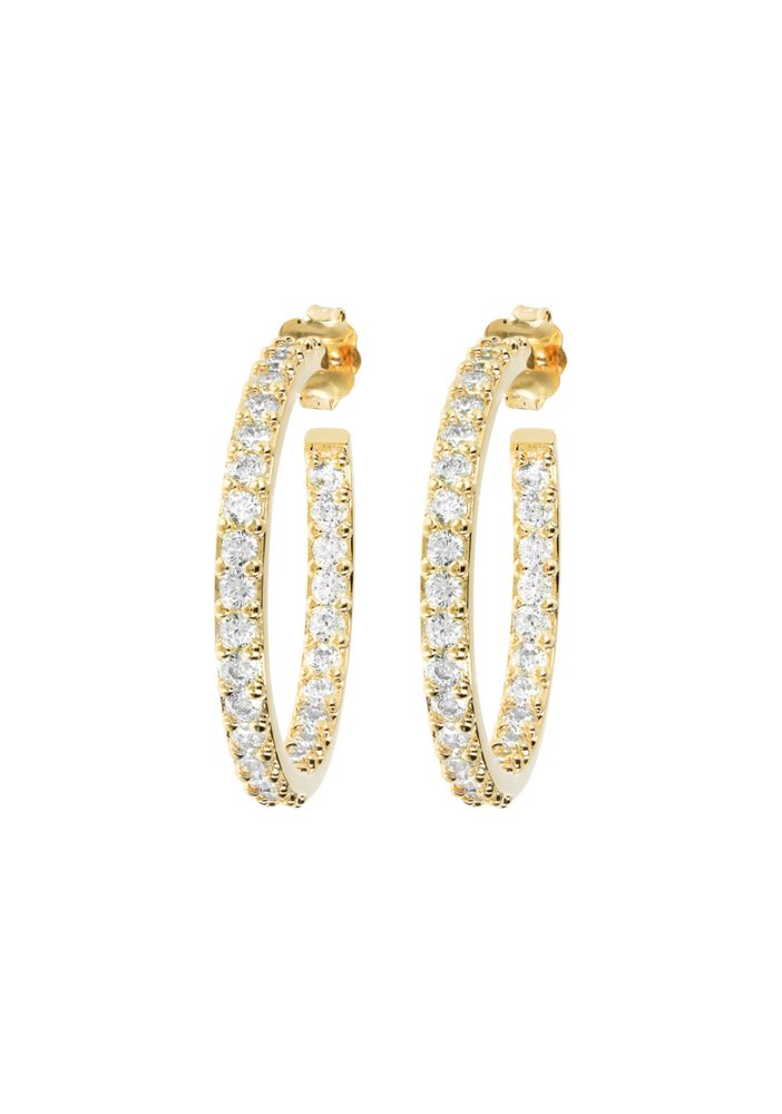 Bronzallure Golden Creolen Bronzallure Golden Creolen