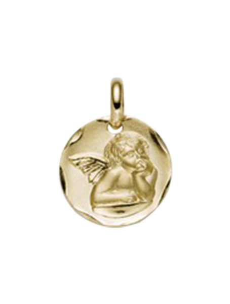 Brogle Classic angel pendant in gold Brogle Classic angel pendant in gold