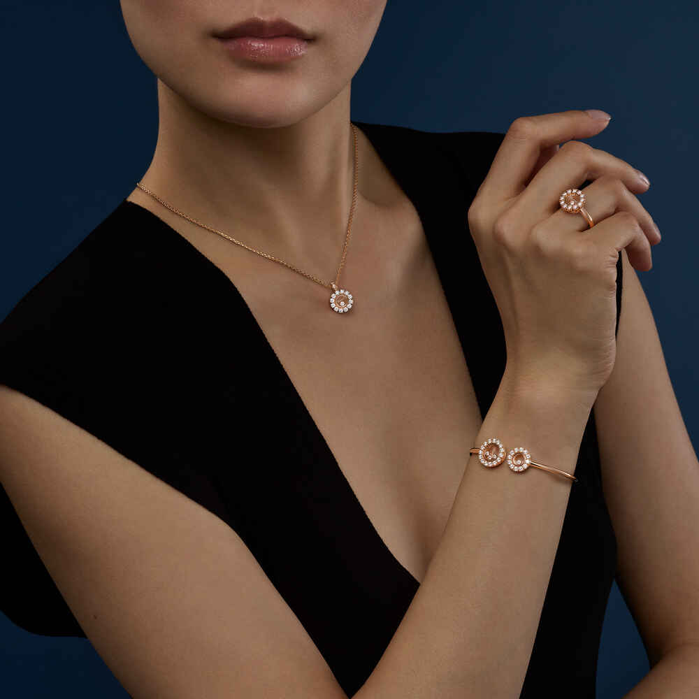 Chopard Happy Diamonds Icons Round Halskette mit Anhänger