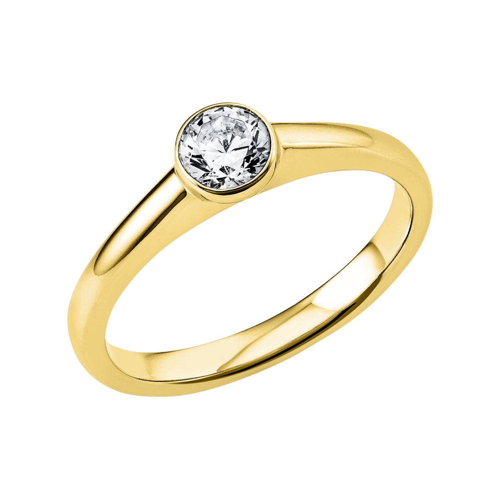 Brogle Selection solitaire ring Sophie up to 0.5 carat