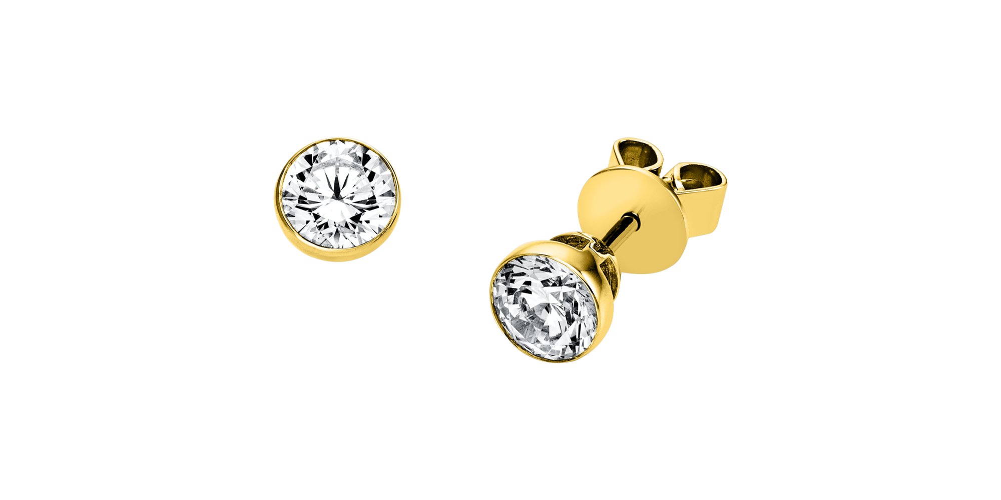 Brogle Selection ear studs Sophie up to 0.5 carat Brogle Selection ear studs Sophie up to...