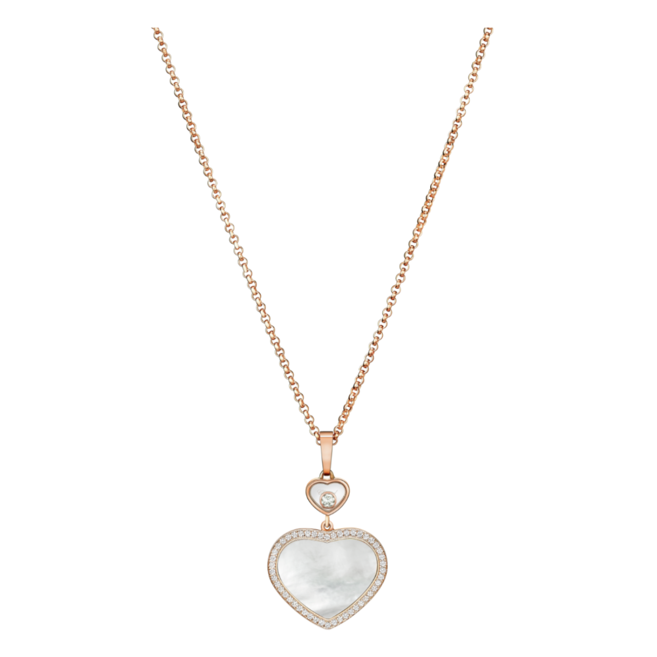 Chopard Happy Hearts Halskette mit Anhänger