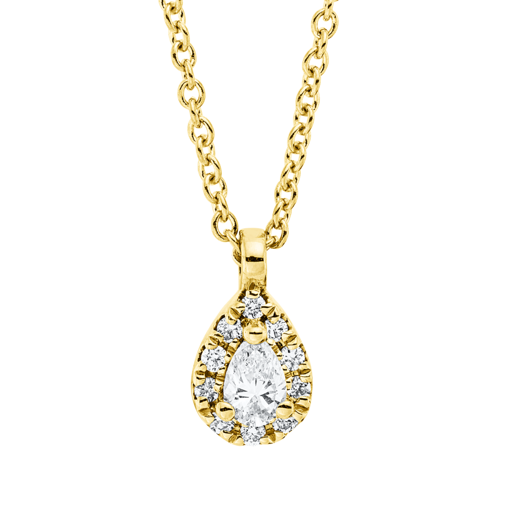 Brogle Classic necklace with diamond pendant Brogle Classic necklace with diamond pendant