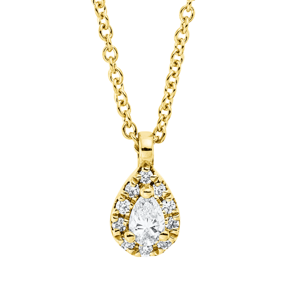Brogle Classic necklace with diamond pendant Brogle Classic necklace with diamond pendant