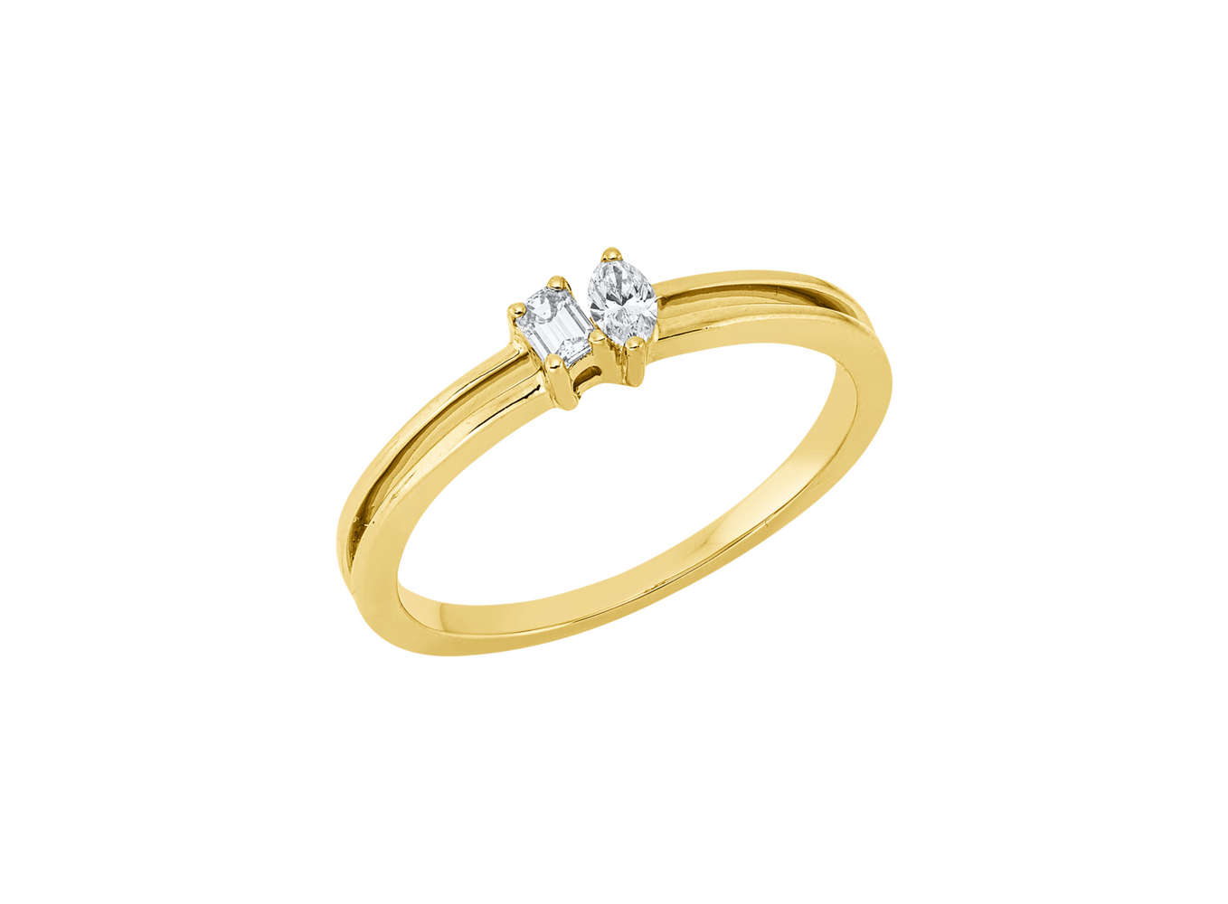 750 Yellow gold