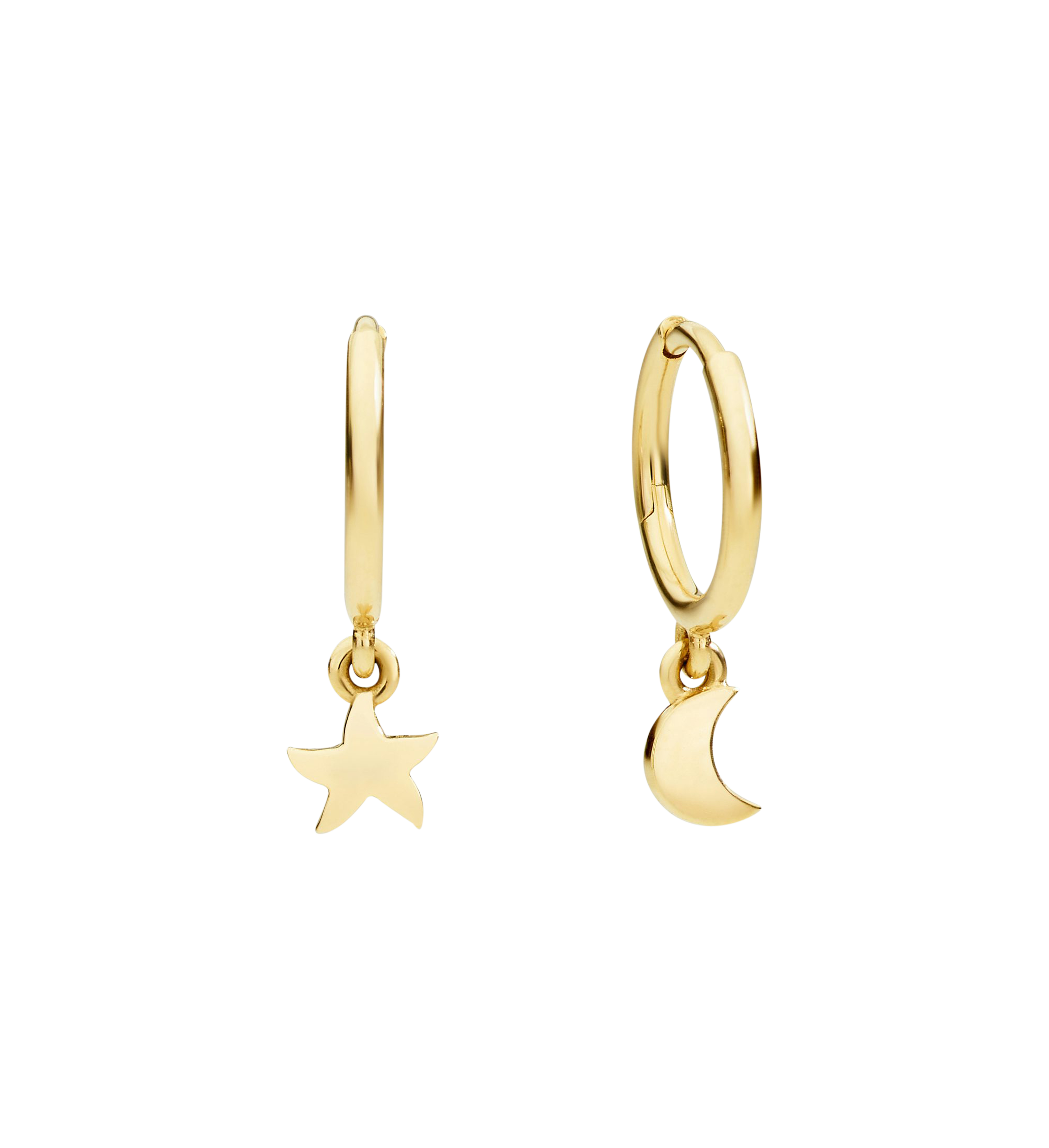 Dodo Moon & Sun hoop earrings Dodo Moon & Sun hoop earrings