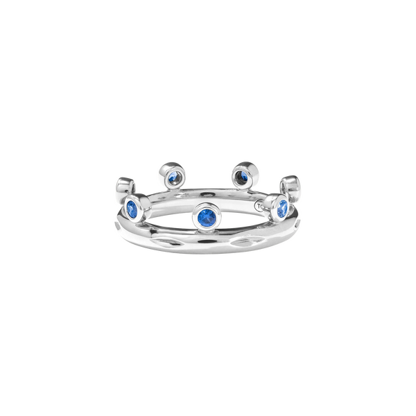 Tamara Comolli Gypsy Crown Brilliant Cut Ocean Ring