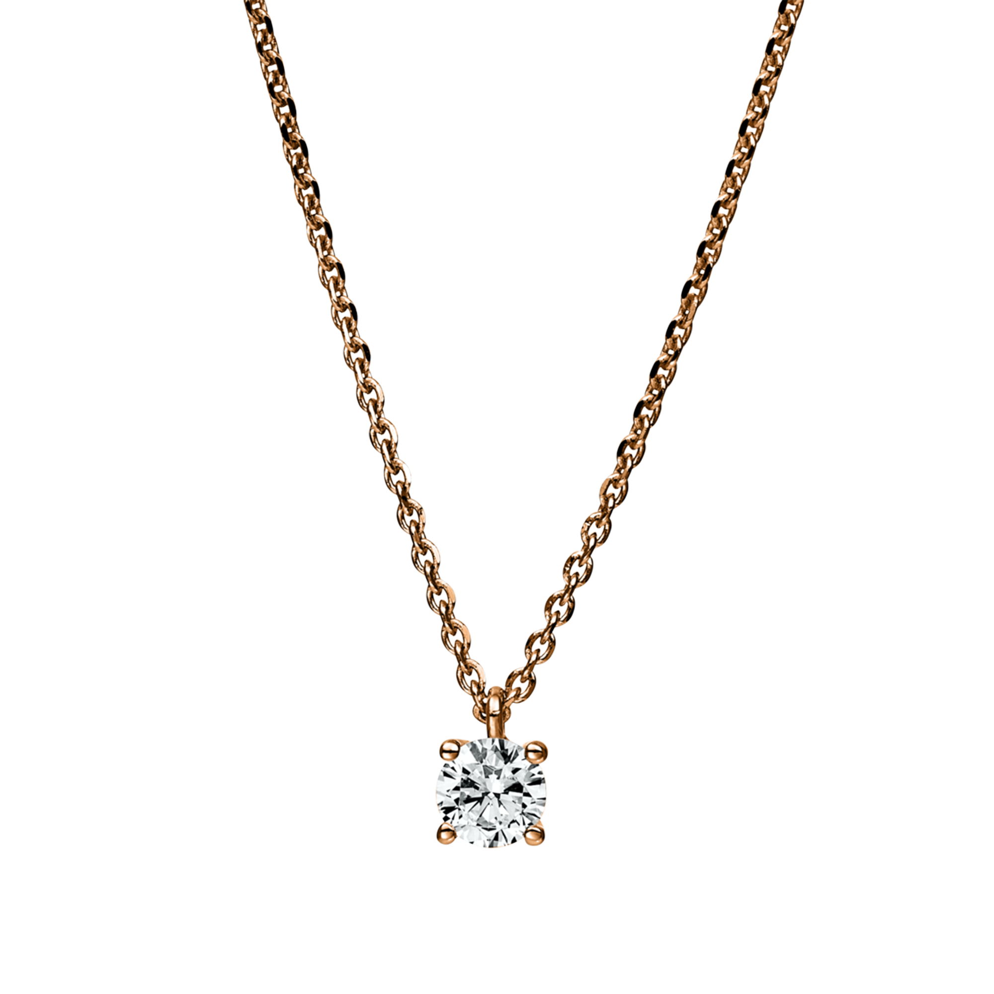 Brogle solitaire necklace Julia up to 0.25 carat Brogle solitaire necklace Julia up to 0.25 carat