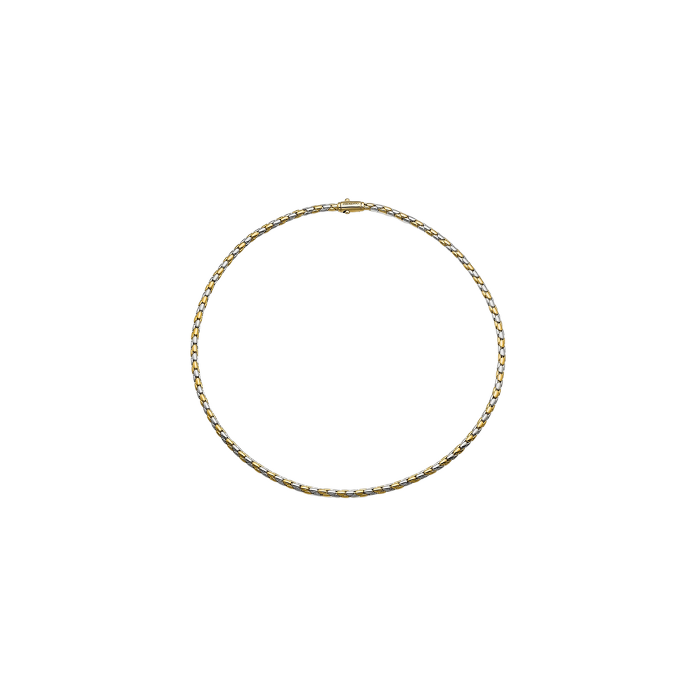 750 white and yellow gold