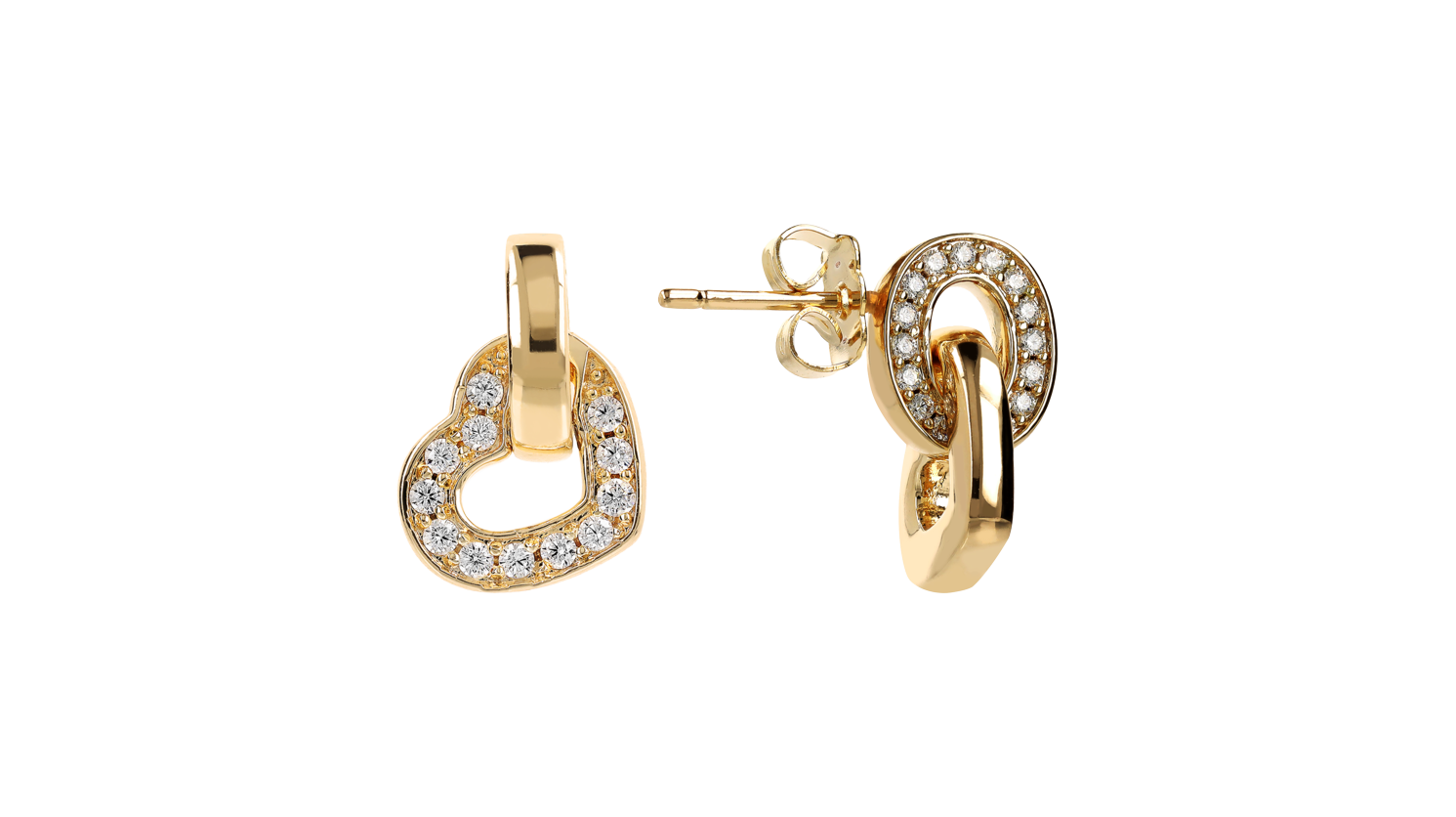 Bronzallure Golden earrings