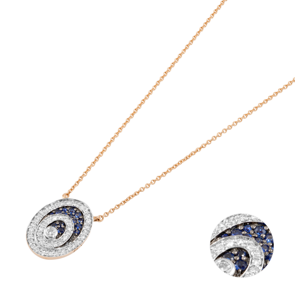 Ponte Vecchio Gioielli Saturno necklace with pendant Ponte Vecchio Gioielli Saturno necklace with pendant