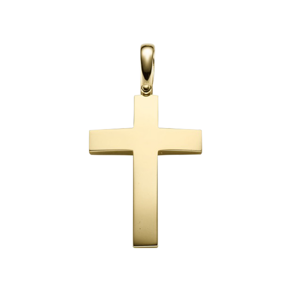 Brogle Selection Spirit cross pendant in gold