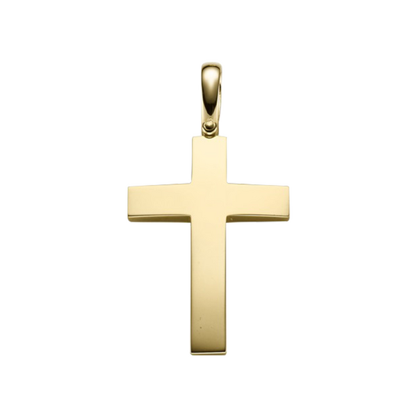 Brogle Selection Spirit cross pendant in gold