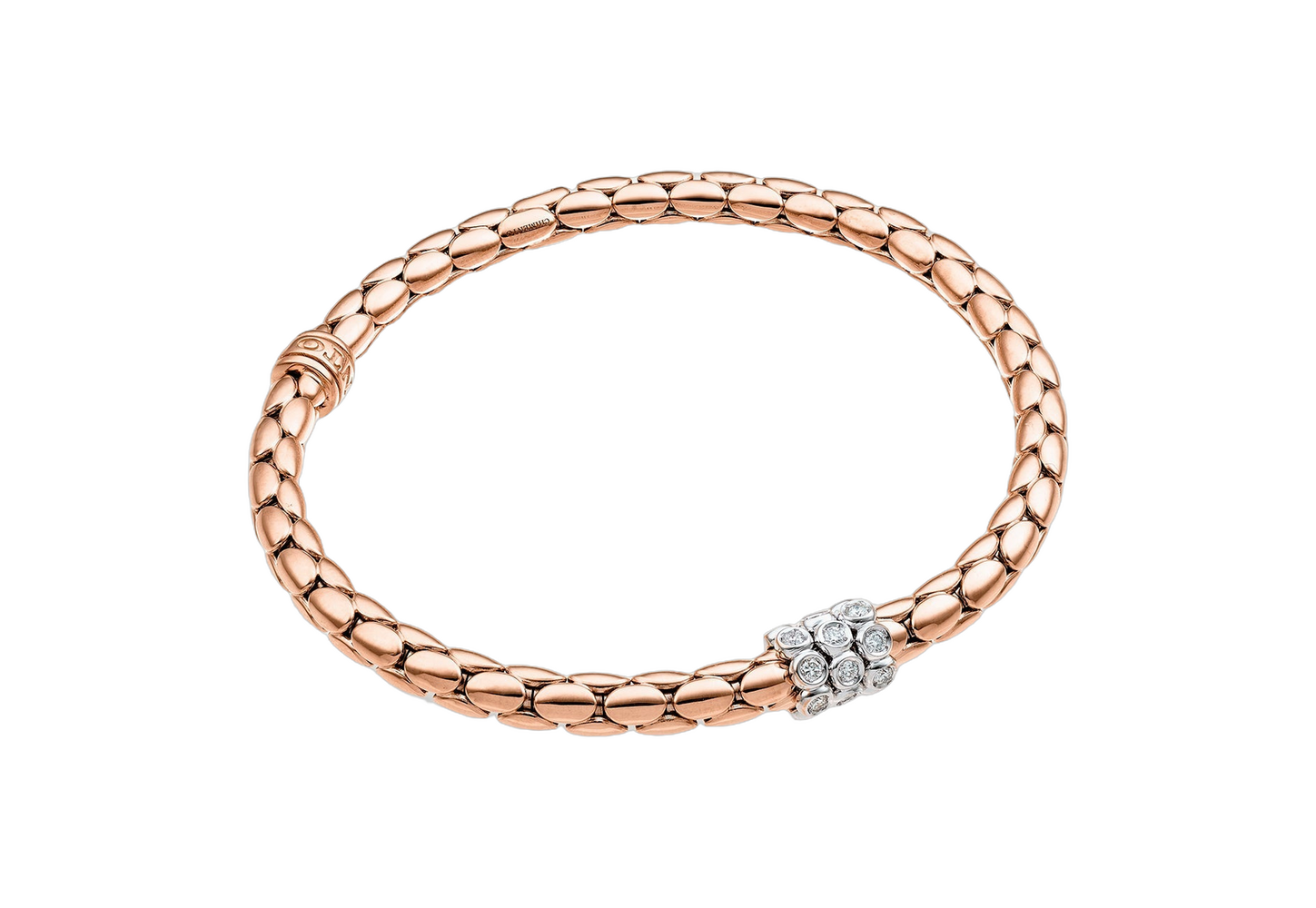 750 Rosé-, Weißgold