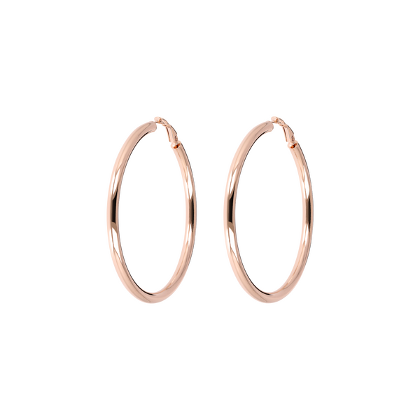 Bronzallure Purezza hoop earrings