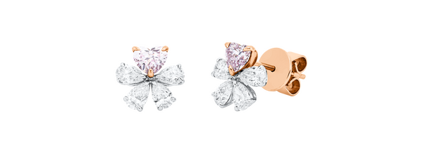 Brogle Selection Bicolor Diamantohrstecker Brogle Selection Bicolor Diamantohrstecker