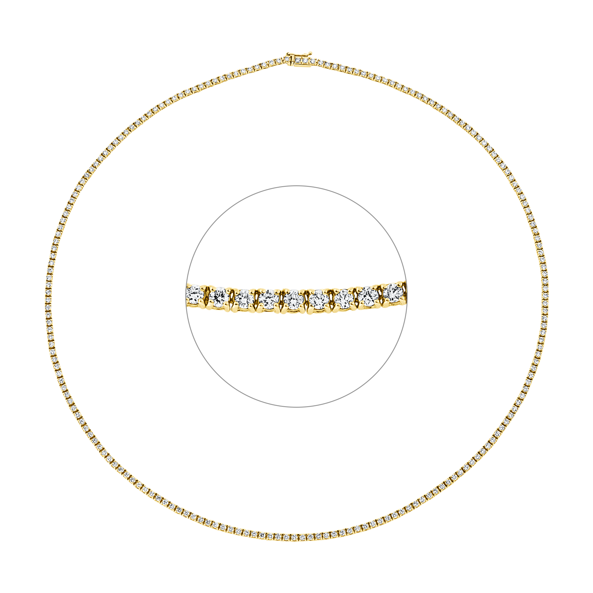 Brogle Selection tennis necklace