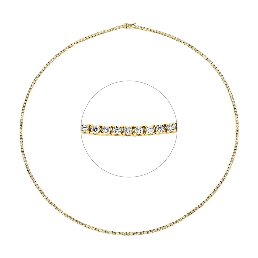 Brogle Selection tennis necklace
