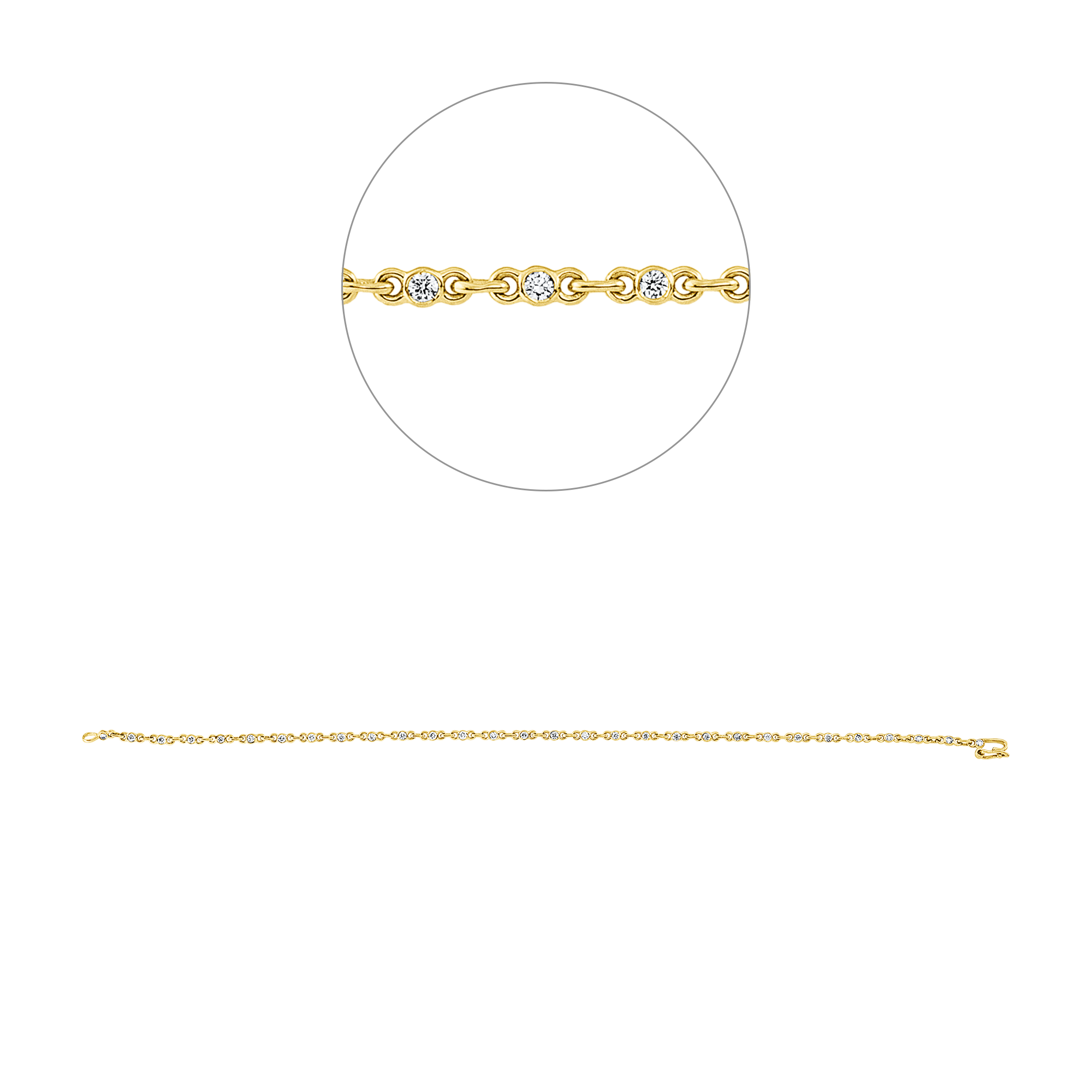 Brogle Classic diamond bracelet Brogle Classic diamond bracelet