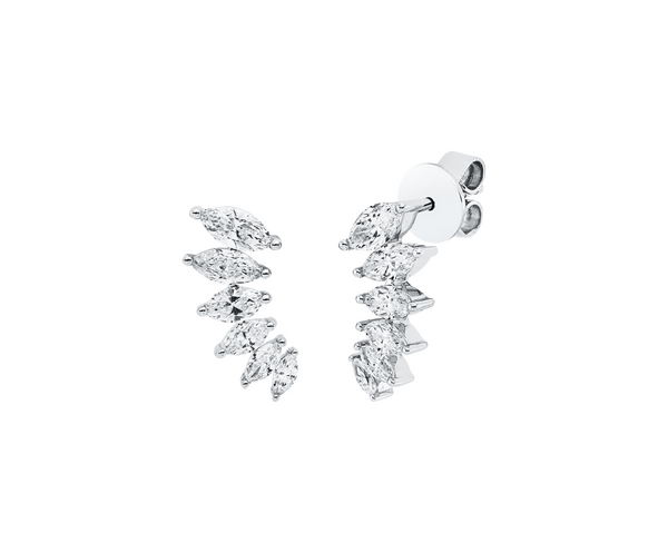 Brogle Classic diamond stud earrings