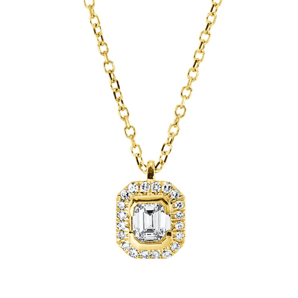 Brogle Classic Kette mit Diamantanhänger