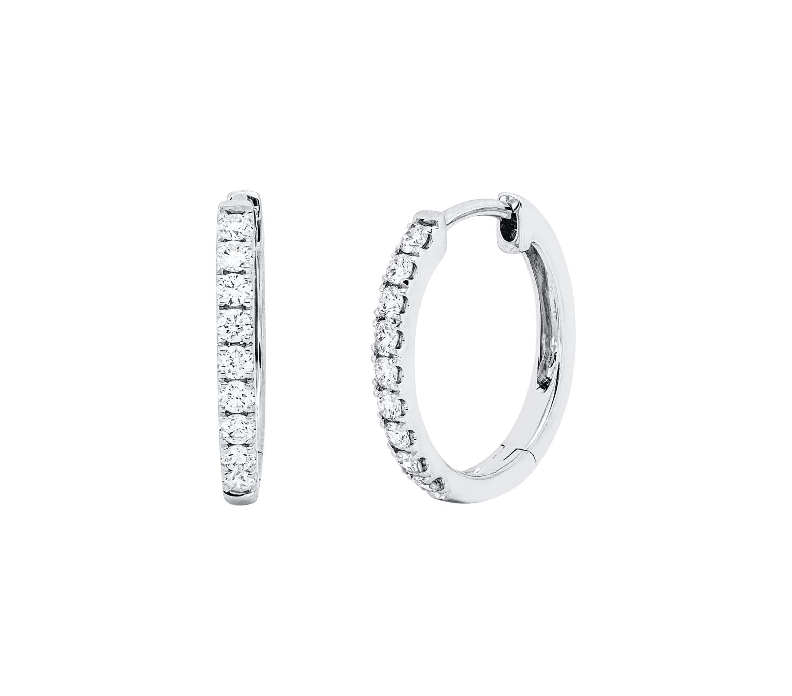 Brogle Classic Diamantcreolen