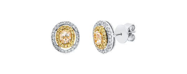 Brogle Selection Bicolor Diamantohrstecker Brogle Selection Bicolor Diamantohrstecker