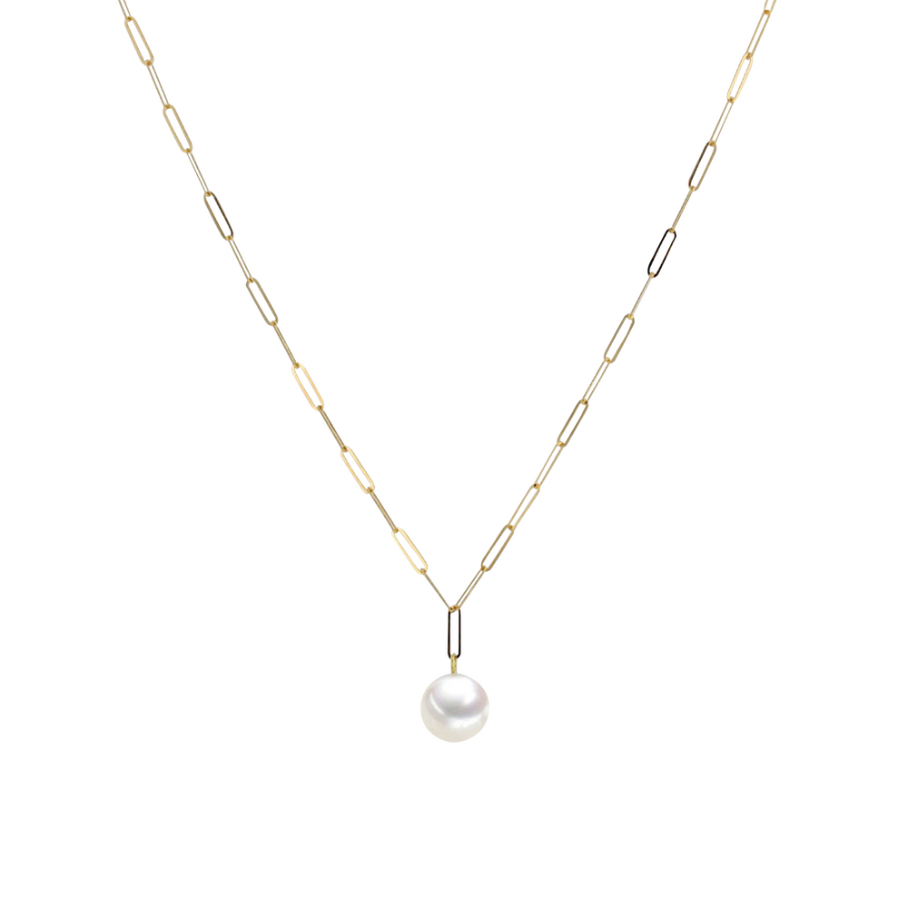 Brogle Selection Ocean necklace with freshwater pearl pendant