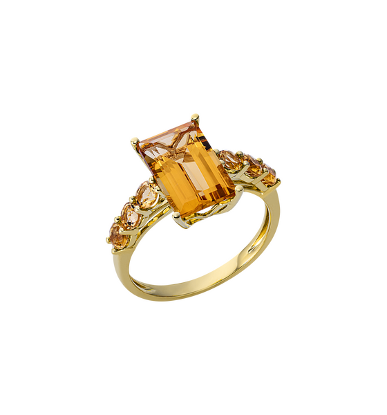 Brogle Classic citrine ring