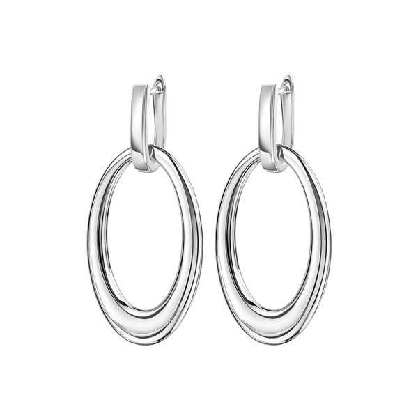 Emil Kraus Ellipse hoop earrings