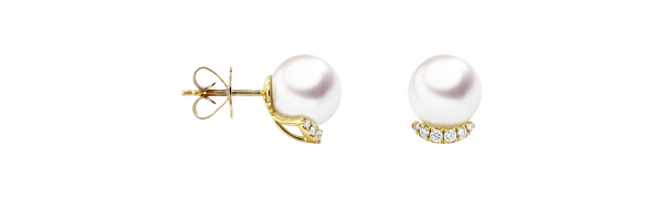 Brogle Classic Akoya pearl stud earrings Brogle Classic Akoya pearl stud earrings