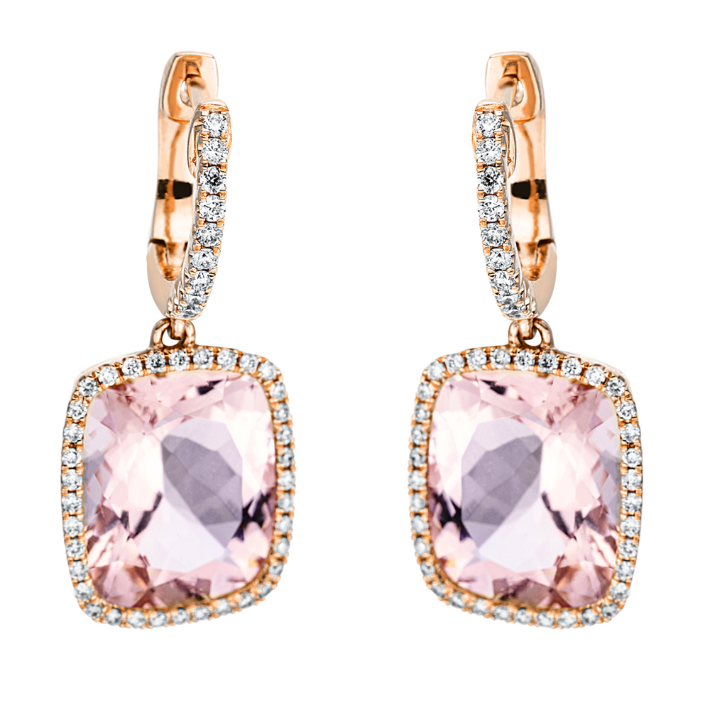 Brogle Selection Felicity morganite earrings