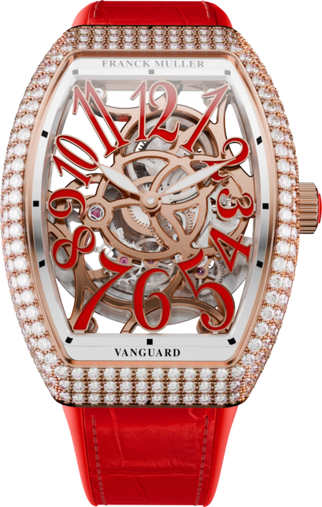 Franck Muller Vanguard Slim Skeleton 46.3 x 35mm