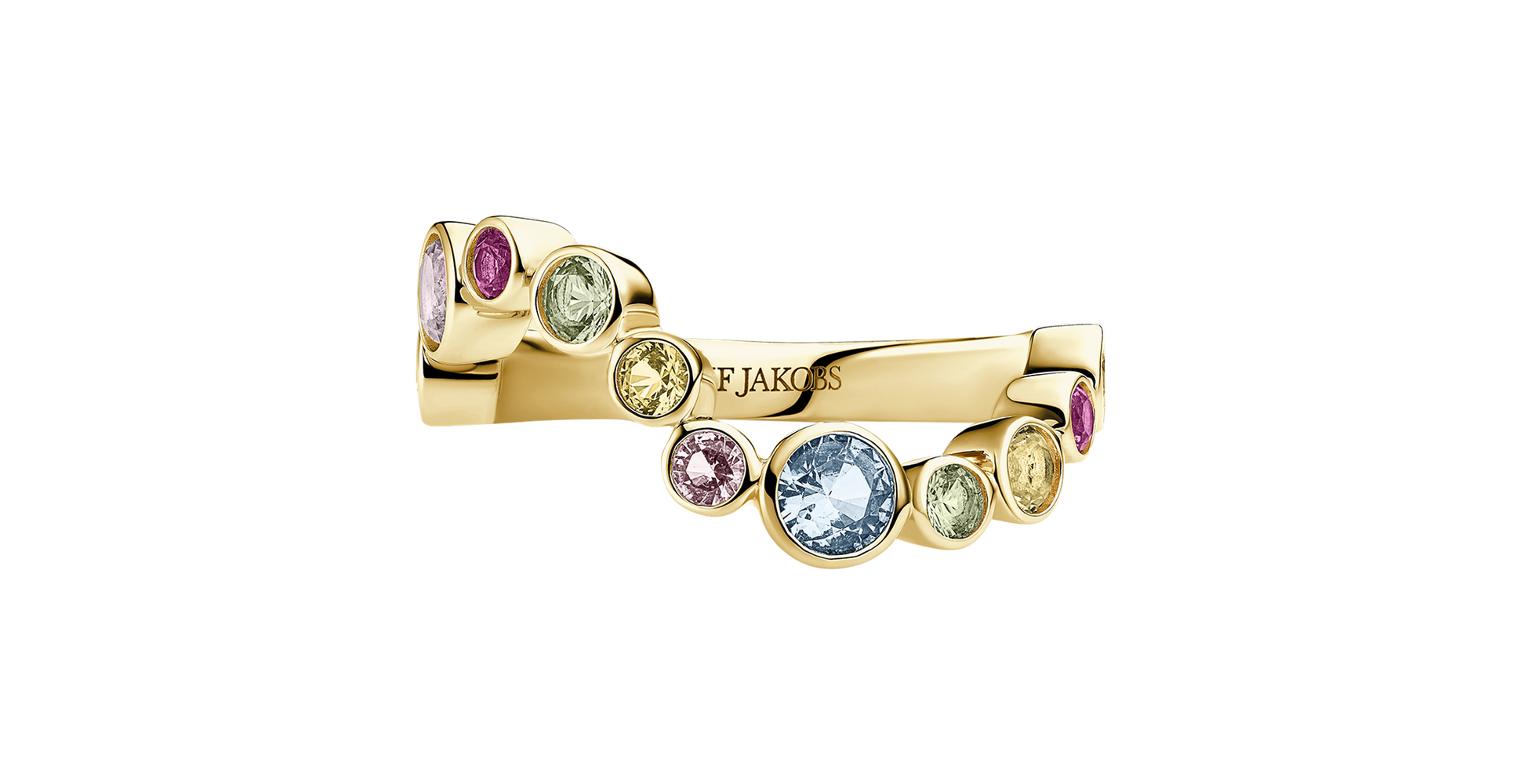 18 carat gold plated silver