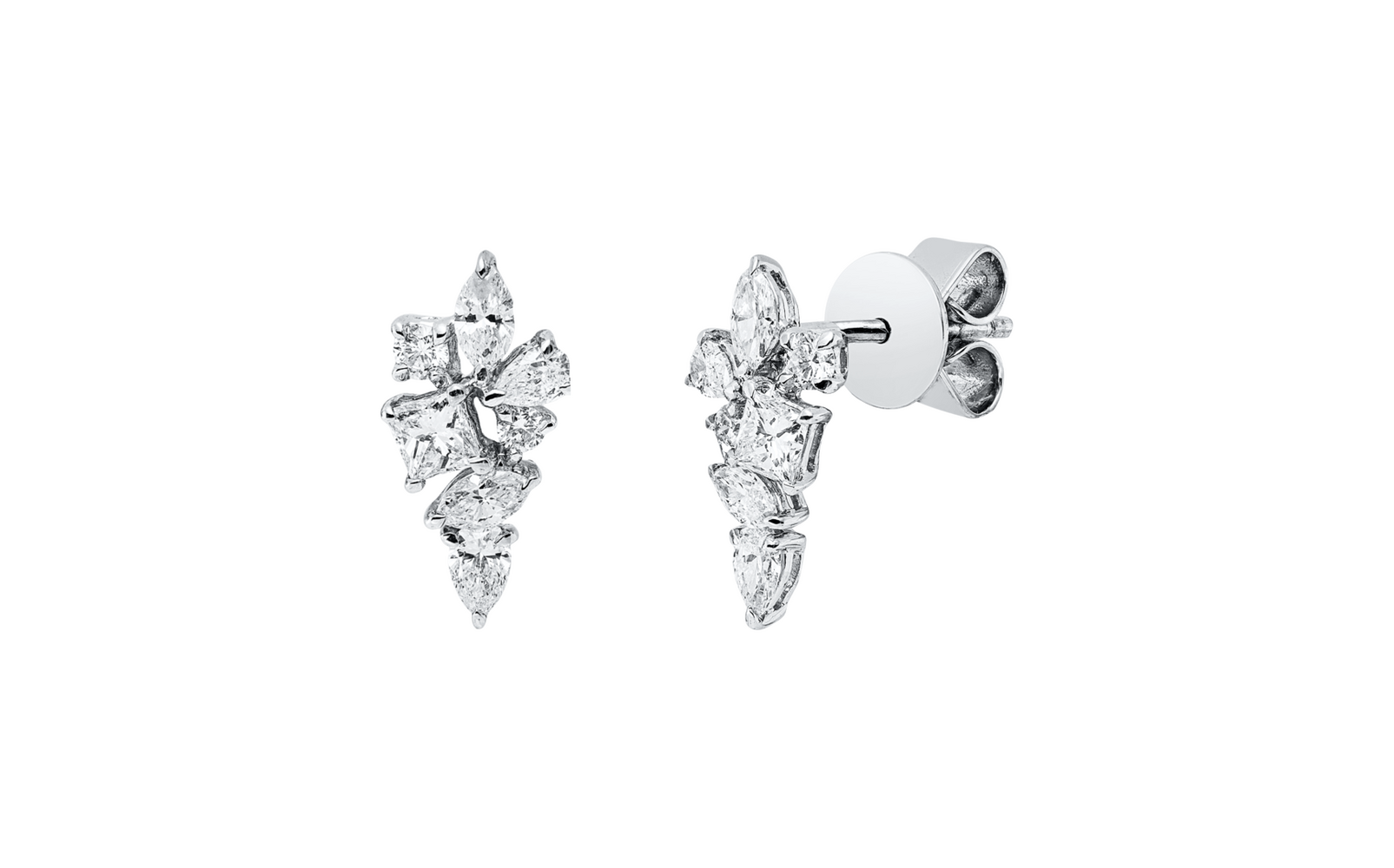 Brogle Classic diamond stud earrings