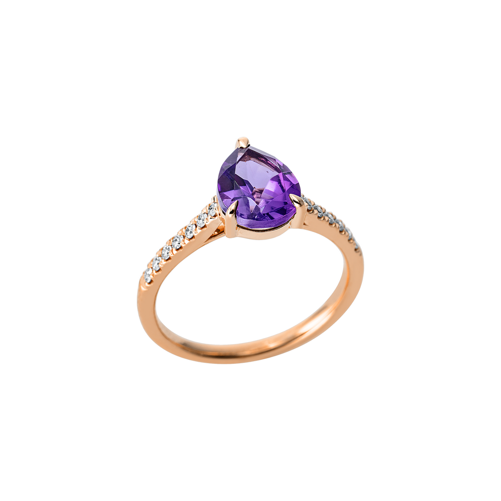 Brogle Selection Felicity amethyst ring