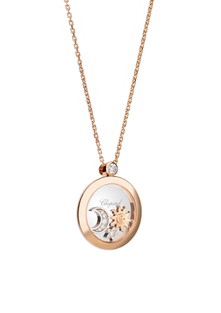 Chopard Sun, Moon and Stars Necklace with Pendant