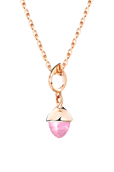 Tamara Comolli Mikado Flamenco Pink Tourmaline Pendant