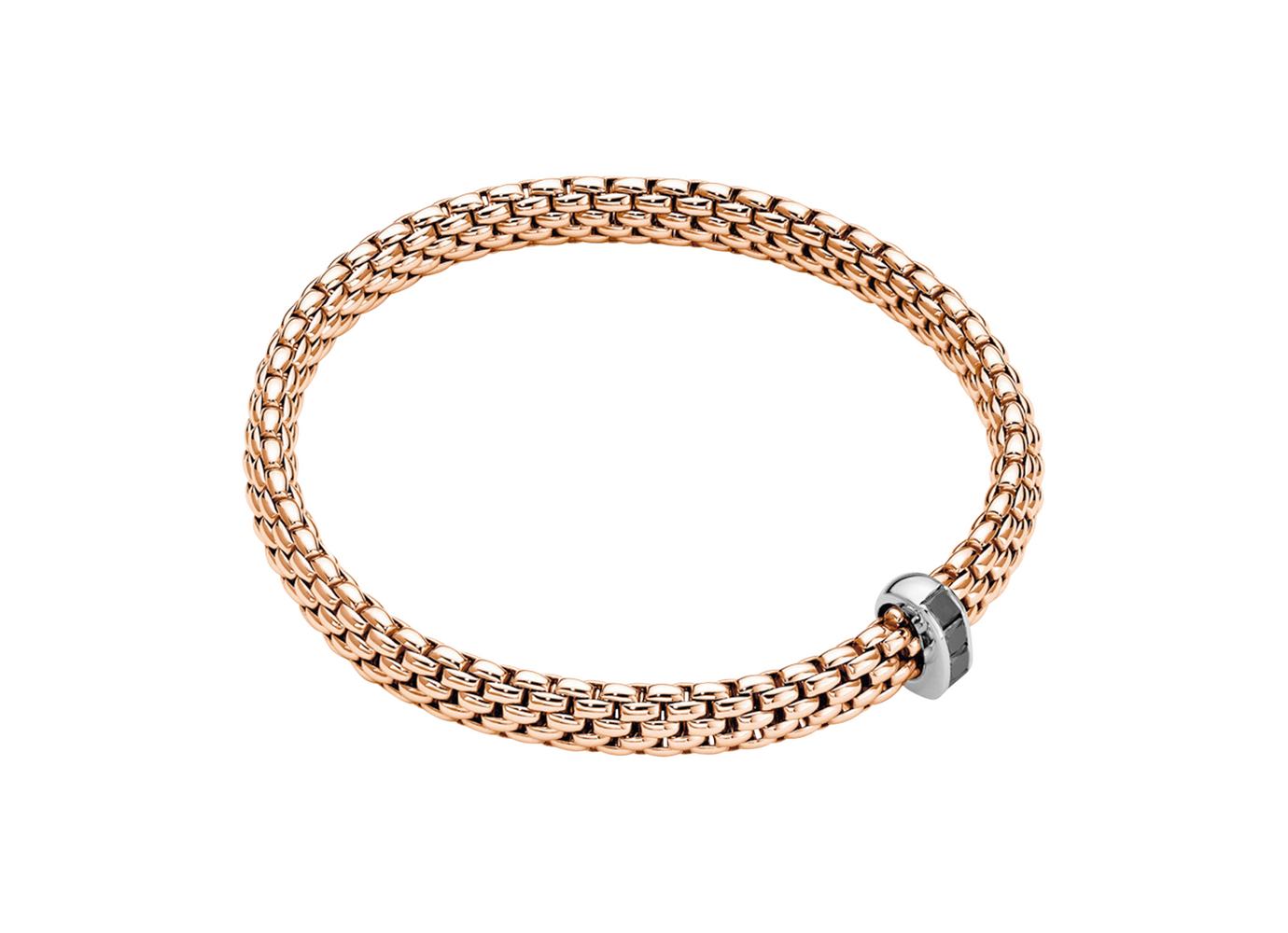 Rose, white gold