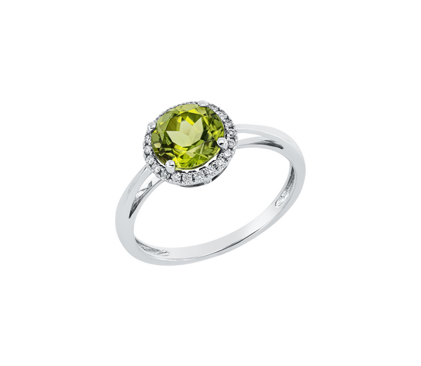 Brogle Classic peridot ring
