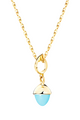 Tamara Comolli Mikado Flamenco Turquoise Pendant