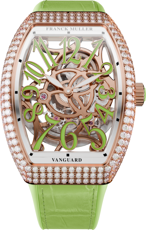 Franck Muller Vanguard Slim Skeleton 46.3 x 35mm Franck Muller Vanguard Slim Skeleton 46.3 x 35mm