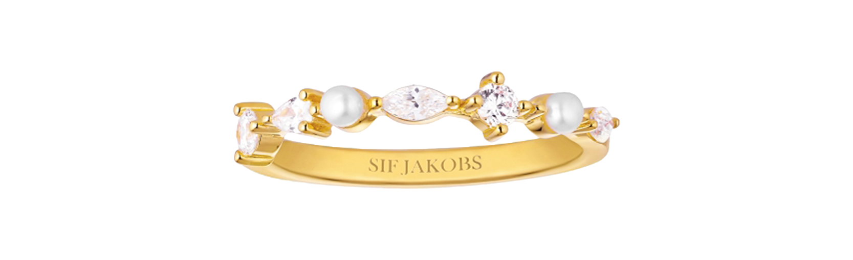 18 Karat vergoldetes Silber